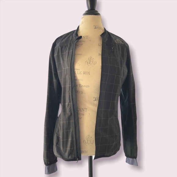 Adidas Reflective Running Windbreaker Zip Up Sweater - Picture 2 of 13